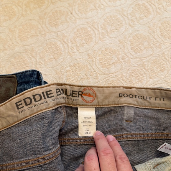 Bundle: Three Eddie Bauer Men’s Jeans 38/32 - Picture 9 of 10